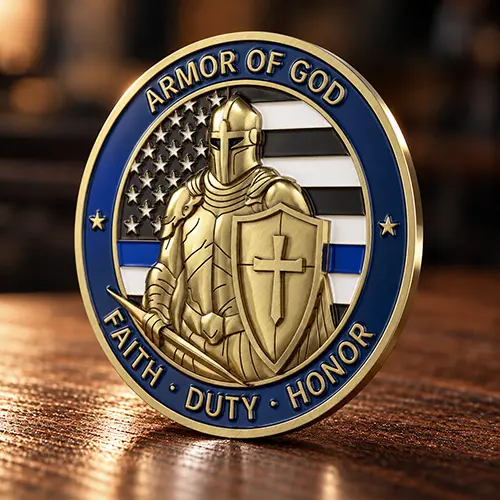 Police Armor of God Coins