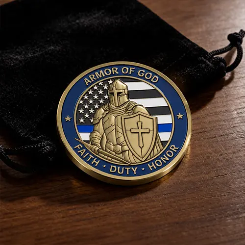 Police Armor of God Coins
