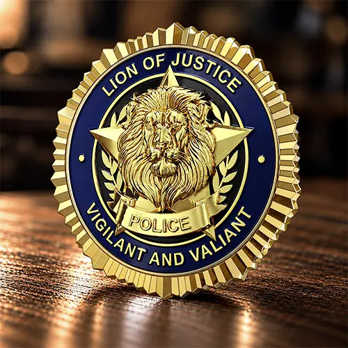 Righteous Lion Police Coins
