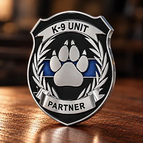 Police K9 Challenge Coins Police K9 Challenge Coins