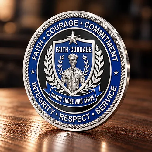 Police Officer Oath Coins Police Officer Oath Coins