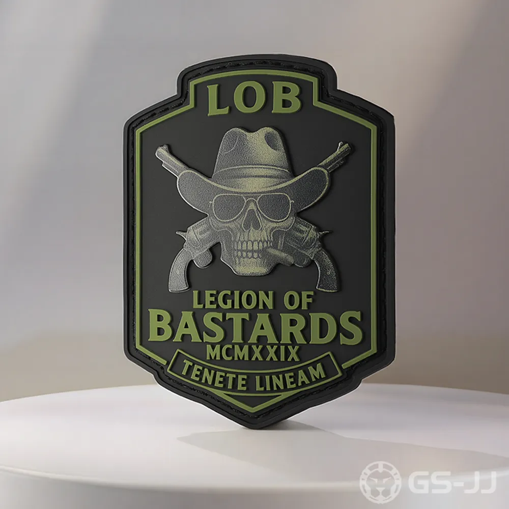 Custom UV Printed Tactical PVC Patches Custom UV Printed Tactical PVC Patches